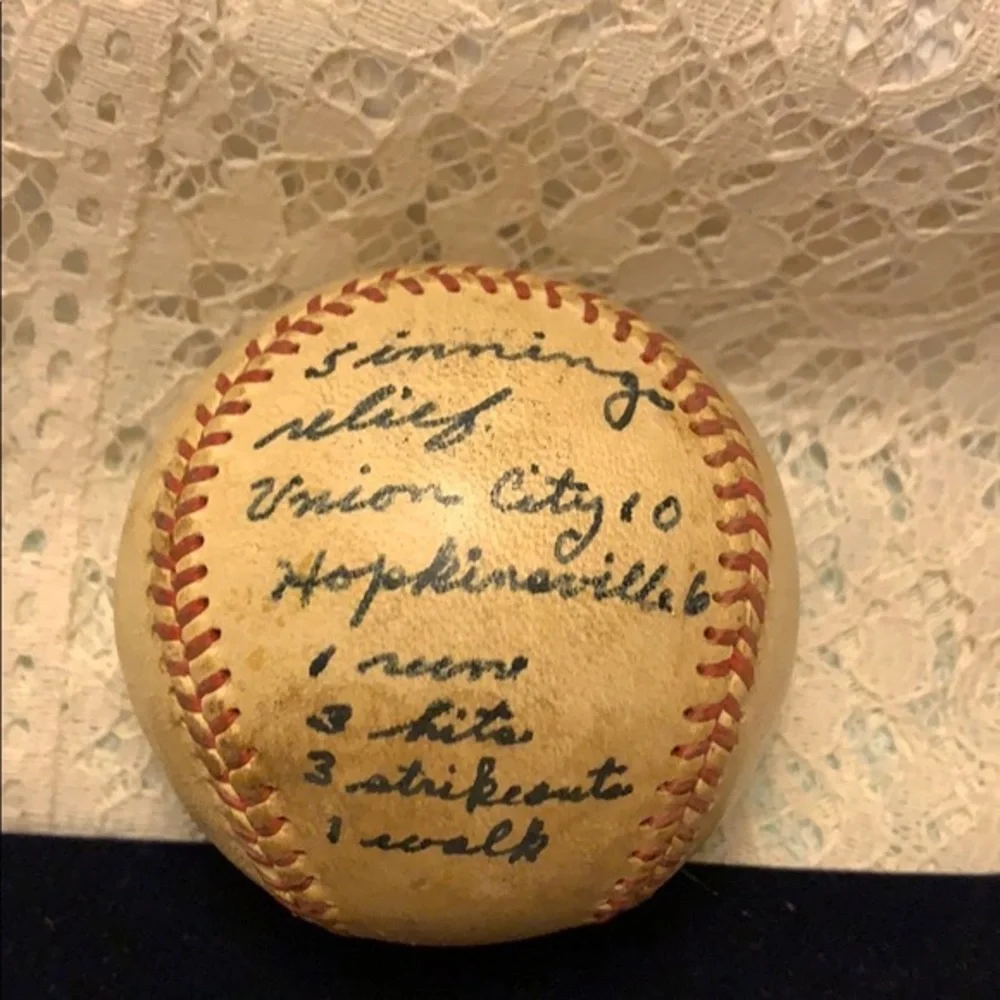 Autographed Baseball - Rookie Ron Petrovich